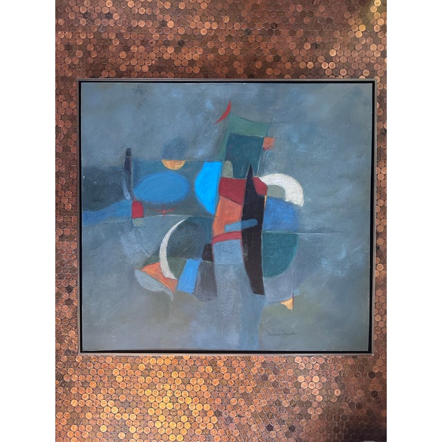 Eugene DeSmith Abstract Painting For Sale - Image 4 of 5