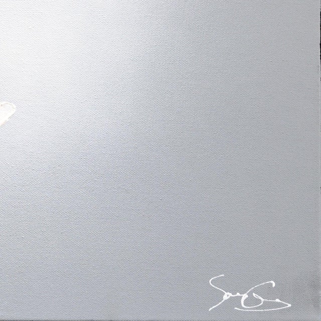 2020s Spike Head - Abstract Quirky Figurative Portrait Mixed Media Art on Canvas Original Artwork by Soren Grau For Sale - Image 5 of 9