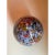 Murano multicolored millefiori Murrine make up this scenographic table lamp. Egg lamp, a shape that symbolizes birth and...
