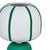 Margate Green Cotton Mache Table Lamp For Sale - Image 4 of 6