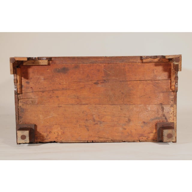 Antique George III Style Oak Chest of Drawers For Sale - Image 10 of 12