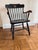 Black Late 20th Century University of Chicago Captain’s Chair, Windsor-Style Armchair For Sale - Image 8 of 17