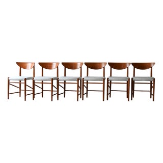 Chairs by Peter Hvidt, 1950s, Set of 6 For Sale