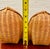 Mid 20th Century Split Reed Winnowing Nesting Basket Set of 3 For Sale - Image 4 of 9