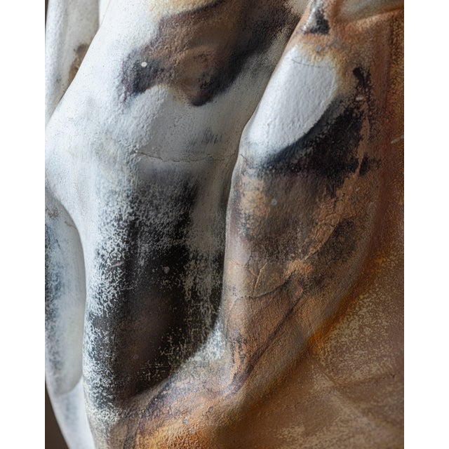 Monumental Sculptural Studio Pottery Vessel, Attributed to Rodney Mott For Sale - Image 12 of 17