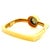 1990s Italian 14k Gold 3.38 Carat Diamond Pavé Dome Bangle Bracelet For Sale In Miami - Image 6 of 18