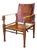 Safari Lounge Chair in Oak and Cognac Leather by Wilhelm Kienzle for Kaare Klint, 1950s For Sale