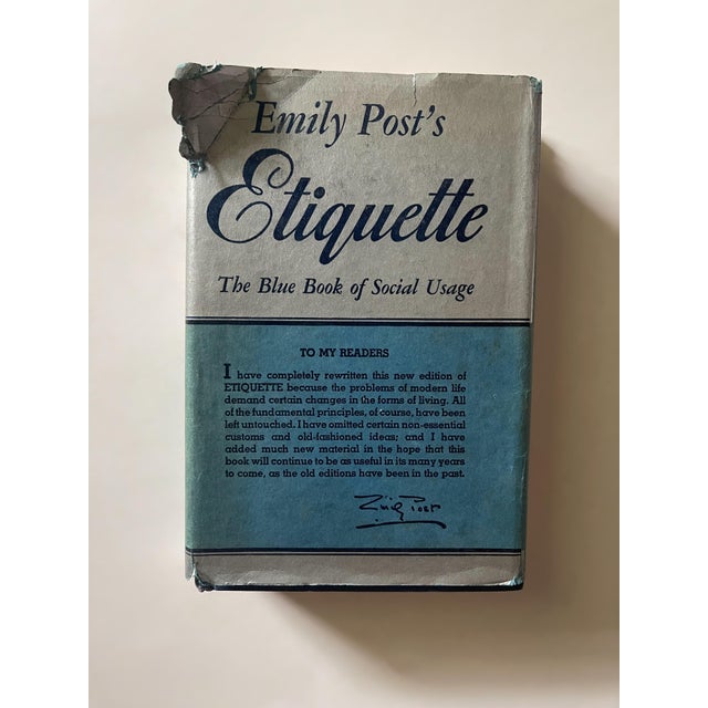Emily Post “Etiquette” Hardcover Book For Sale - Image 11 of 11