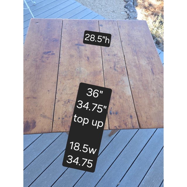 Early 19th Century Fruitwood Drop Leaf Table For Sale - Image 4 of 16