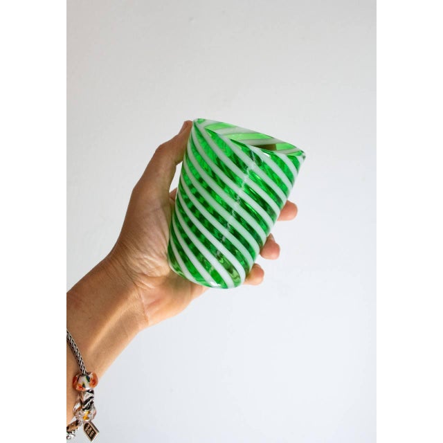 Murano Drinking Glasses by Maryana Iskra for Ribes the Art of Glass, Set of 6 For Sale - Image 9 of 12