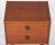 Danish Nightstand with 2 Drawers in Teak, 1960s For Sale - Image 4 of 10