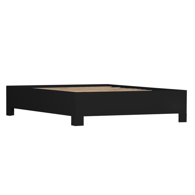 Chippendale Platform Bed Queen, Black For Sale In West Palm - Image 6 of 6