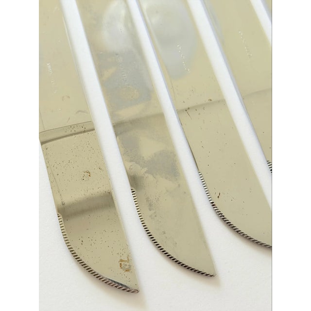 1970s Vintage Italian Flatware Set in Stainless Steel by Sergio Asti, 1970, Set of 23 For Sale - Image 5 of 8