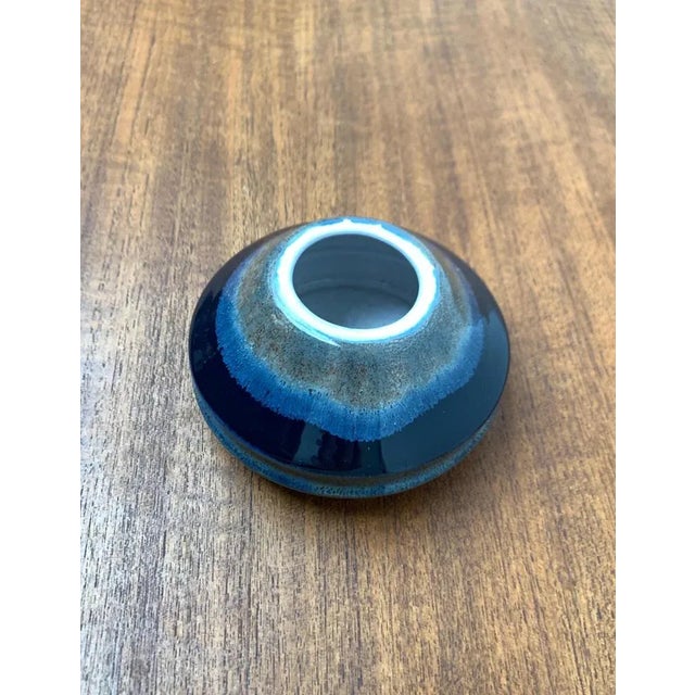 Small Mid-Century German Ceramic Vase, 1960s For Sale - Image 11 of 11