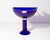 Blue David Sobotka Alchymie Praha Limited Edition Blue Glass Compote For Sale - Image 8 of 9