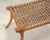 Pair of Robsjohn-Gibbings Style Walnut Klismos Rope Benches For Sale In Sacramento - Image 6 of 18