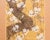 1960s Showa Era Japanese Painted Panel "Sakura" on Gold Silk Background For Sale - Image 9 of 18