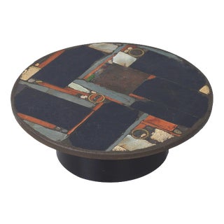 Round Coffee Table by Paul Kingma, 1970s For Sale