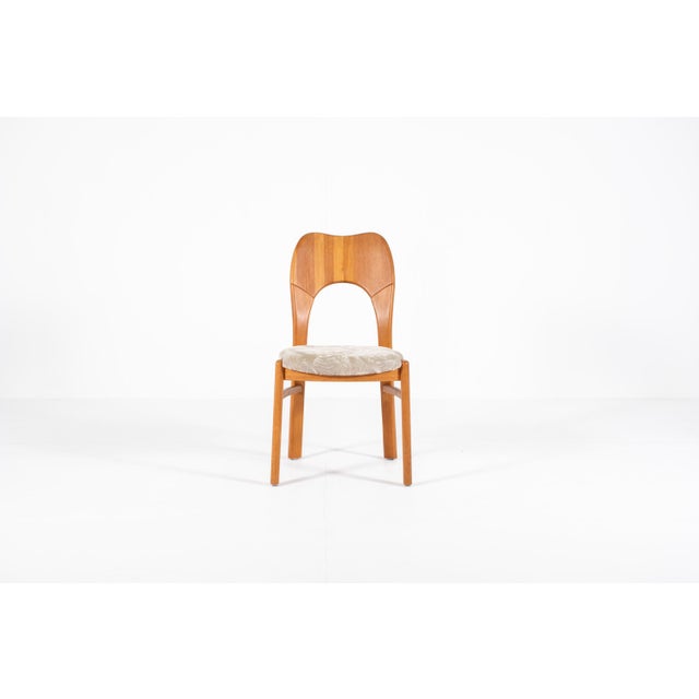 Wood Vintage Morten Dining Chairs by Niels Koefoed, 1960s, Set of 4 For Sale - Image 7 of 13