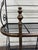 Vintage French Country or Mediterranean Style Wrought Iron Brass Baker’s Rack For Sale - Image 4 of 15