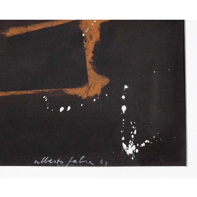 Painting, 1969, Gouache on Paper For Sale - Image 5 of 6