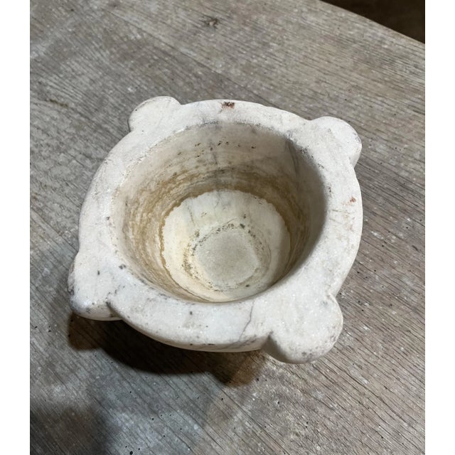 Stone Spanish 18th Century Marble Mortar For Sale - Image 7 of 7
