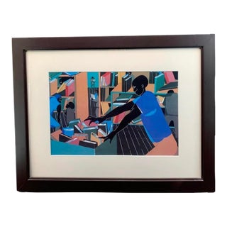 King Co. Library Used Book Sale Poster Print (1986) Image by Jacob Lawrence For Sale