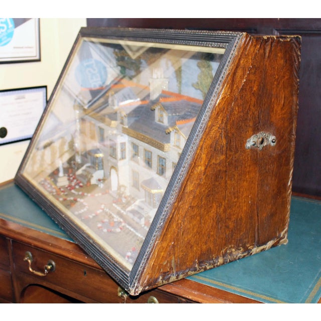 Vintage English Diorama of Stanfield Hall For Sale In Raleigh - Image 6 of 8