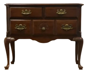 Keller Furniture Solid Cherry Traditional Style 37" Lowboy Chest