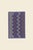 Contemporary Organic Cotton Zig Zag Kitchen Towels in Purple by BOI, Set of 2 For Sale - Image 3 of 6