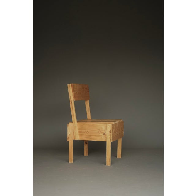 Postmodern Autoprogettazione 1 Chair after Enzo Mari, 1990s For Sale - Image 3 of 13