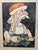 This artwork "Man with Musket" c.1965 is an oil painting on canvas by noted French artist Jovan Obican, 1918-1986. It is...