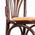 Upholstered Fan Back Bentwood Dining Chairs, 1960s, Set of 6 For Sale - Image 3 of 10