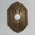 Art Deco Style Reproduction Cast Brass Door Handle Set includes: - 2 Door levers (4-1/4" height x 1" width x 1-7/8"...