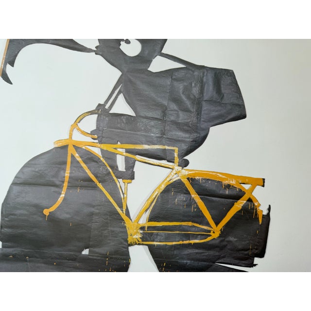 Vintage Galerie Rudolf Zwirner 1982 Exhibition Poster by Felix Droese, Germany, 1980s For Sale - Image 6 of 7