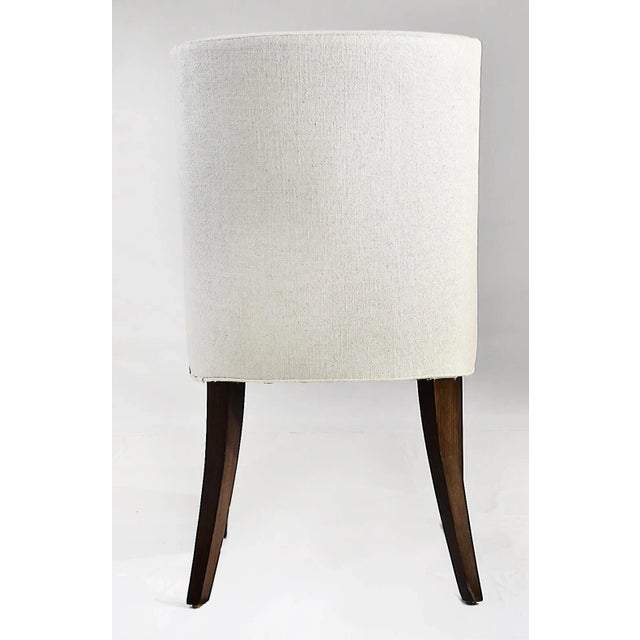 Modern Le Jeune Upholstery "Emily Dining Chair" Showroom Model For Sale - Image 3 of 11