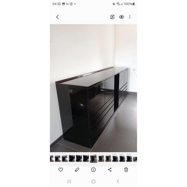 Urbino Sideboard by Hiroyuki Tsugawa for Dino Gavina / Studio Simon, 1970s For Sale - Image 4 of 5