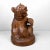 Hokkaido Kibori Kuma Bear in Carved Wood, Japan, 1950s For Sale - Image 10 of 10