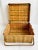 Traditional Vintage Picnic Baskets - Set of Three For Sale - Image 3 of 9