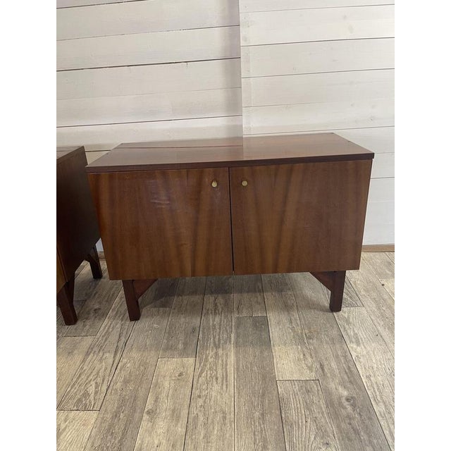 Wood Vintage Rossia Commodes from Novy Domov, 1976, Set of 2 For Sale - Image 7 of 14