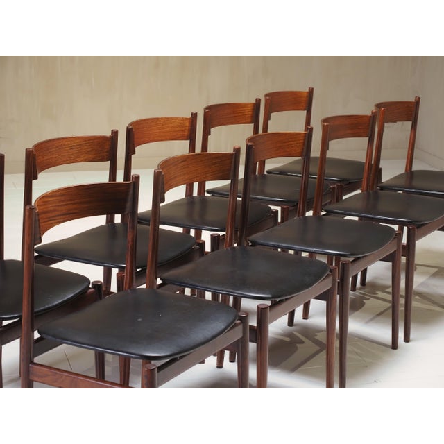 1960s Model 101 Dining Chairs by Gianfranco Frattini for Cassina, Italy, 1960s, Set of 10 For Sale - Image 5 of 15