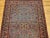Vintage Kashan Area Rug, Handwoven Floral Pattern, Aqua Blue & Teal Green, 5’ X 8’ For Sale - Image 9 of 12