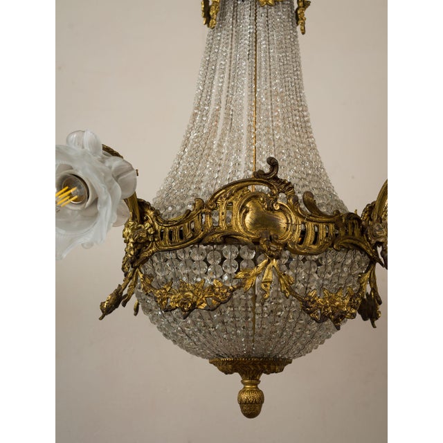 Antique Belle Époque Hot Air Balloon Chandelier, 1890s For Sale - Image 10 of 14