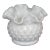 Fenton Hobnail White Milk Glass Ruffle Rim Small Vase For Sale