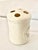 Ivory Late 20th Century Lenox Rose Manor Porcelain Toothbrush Holder Cream Ivory Pink Floral Excellent Condition For Sale - Image 8 of 12