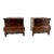 1990s Ralph Lauren Italian Louis XV Mahogany Bombay Form Bedside Chests, Pair For Sale