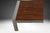 Mid 20th Century Mid Century Rosewood Chrome Square Milo Baughman Style Coffee Table For Sale - Image 5 of 11