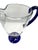 Vintage Romanian Cobalt Blue and Gold Crystal Pedestal Pitcher For Sale - Image 10 of 12