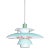 Galle Gradient Green Pendant Light For Sale