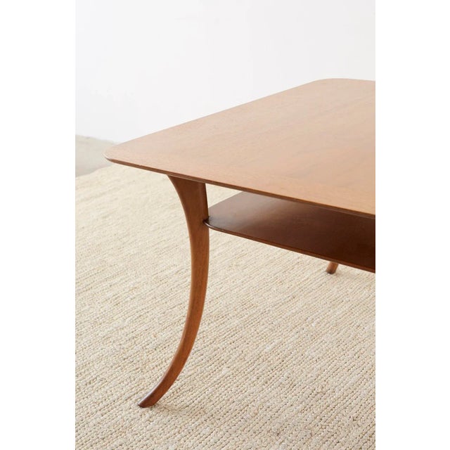 Robsjohn-Gibbings for Widdicomb Klismos Leg Cocktail Table For Sale - Image 11 of 13